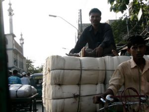 Dhaka - rikshaws often carry more than their own weigh