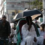 Dhaka - back street congestion