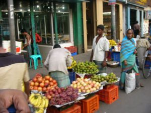 Dhaka - fruit vendor
