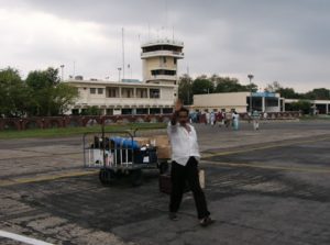 Landing in Jessore, nearest