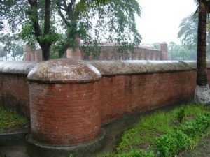 Old mosque in the village of Bagerhat