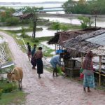 Along the way are small villages, farms and countless waterways.