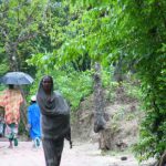 Local walkway and residents