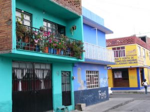 Morelia -colorful neighborhoods