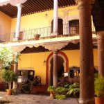 Morelia - view of courtyard