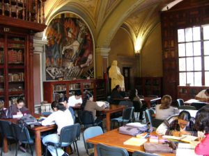 Morelia - beautiful university library, former