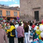 Morelia - central plaza festival