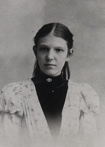 John's older sister Mary (Mame) aged about 15 in 1900