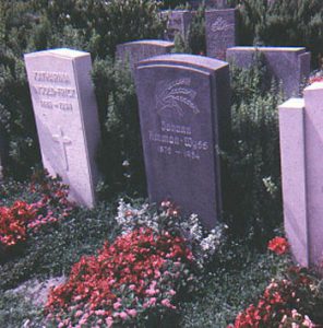 Grave of Frederick's brother Johann in Herzogenbuchsee, Switzerland