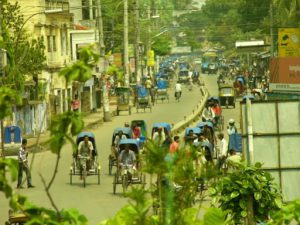 Main road to Khulna.