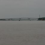 Khulna new bridge over the river