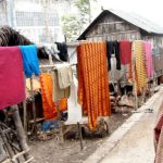Khulna - laundry at the laborer's