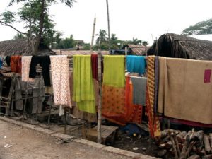 Khulna laborers' village laundry