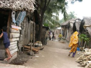 Khulna manual laborers' village