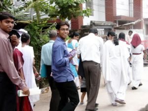 Khulna University students