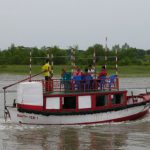 Mongla is an important port city.  Private tourist boats depart