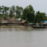 Thatch village in the Sundarbans National