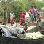 Loading melons for market in Songla