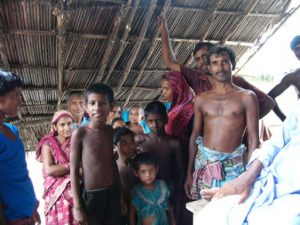 Village neighbors in the Sundarbans National