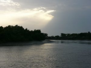 Entering the Sundarbans National Park