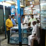 Mongla town scene - pharmacy
