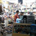 Mongla town scene - electronic shop