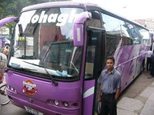 Luxury bus from Chittagong to Cox's