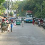 Driving out of Chittagong to Cox's