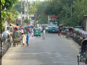 Driving out of Chittagong to Cox's