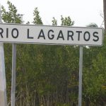 Entering Rio Lagartos