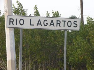 Entering Rio Lagartos