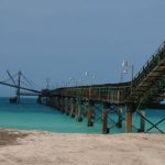 Salt farming in the tiny village