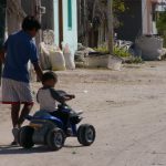 Kids in the tiny village