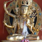 Buddhist statue on a