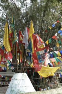 Buddhist prayer flags