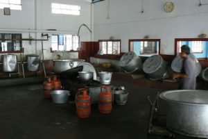 Monastery kitchen with a