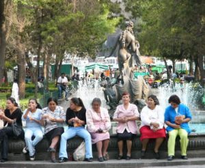 Alameda Park is a public park in downtown Mexico City.