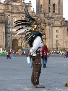 Zocalo Square - colorful native