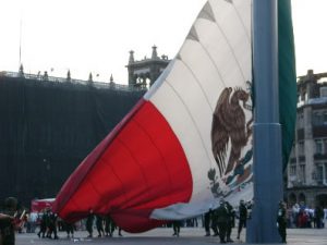 Zocalo Square - twice-daily flag ceremony