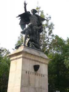 Alameda Park monument to Beethoven