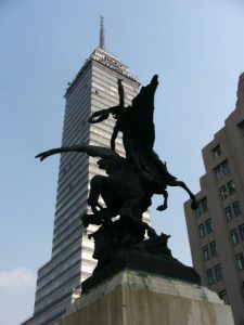 Alameda Park - statue in front of opera house (Palace