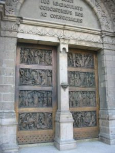 Cathedral front door