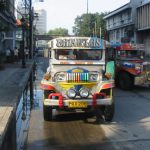 The famous jeepneys. Jeepneys are the most