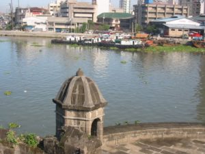 Manila harbor from Fort Santiago