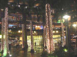 Shopping mall Christmas display