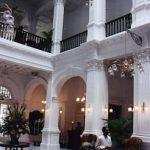 Raffles Hotel lobby