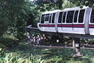 Monorail in Jurong Bird Park