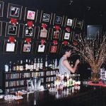 Backstage bar interior