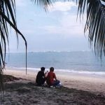 Guy friends at East Coast Park