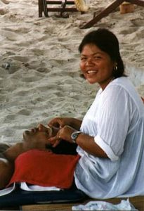 Ko Samui beach massage
